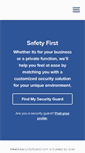 Mobile Screenshot of meetasecurityguard.com